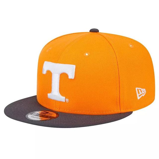 Mens New Era Tennessee /Charcoal Tennessee Volunteers Two-Tone 9FIFTY Snapback Hat Product Image