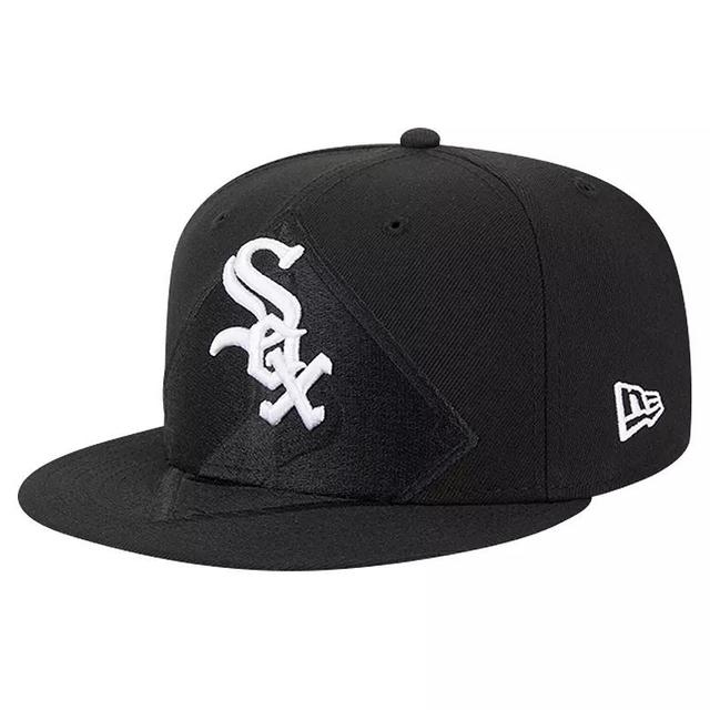 Mens New Era Chicago White Sox Shadow Logo 59FIFTY Fitted Hat Product Image