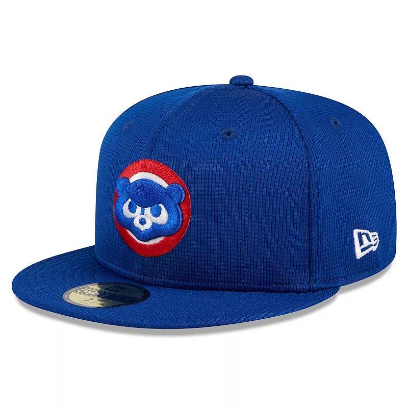 Mens New Era Royal Chicago Cubs 2024 Batting Practice 59FIFTY Fitted Hat Product Image