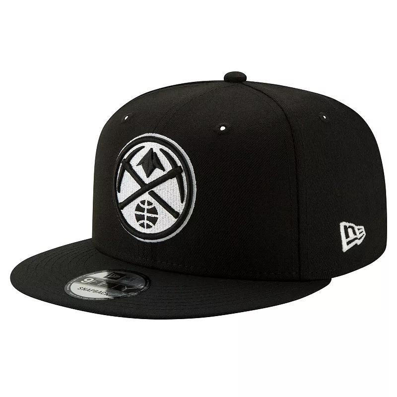 New Era Mens Denver Nuggets New Era Nuggets Bow Snapback - Mens Black Product Image