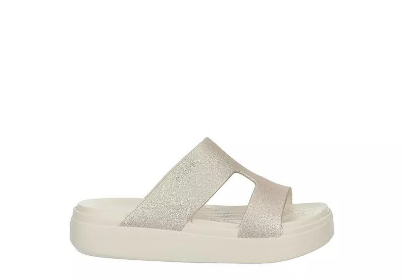 Crocs Womens Getaway Glitter H-Strap Slide Product Image