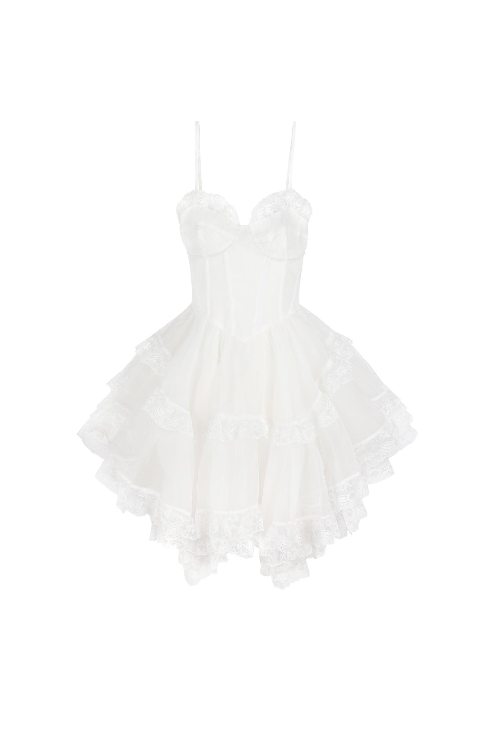 The Ivory Liaisons Mini Dress Product Image