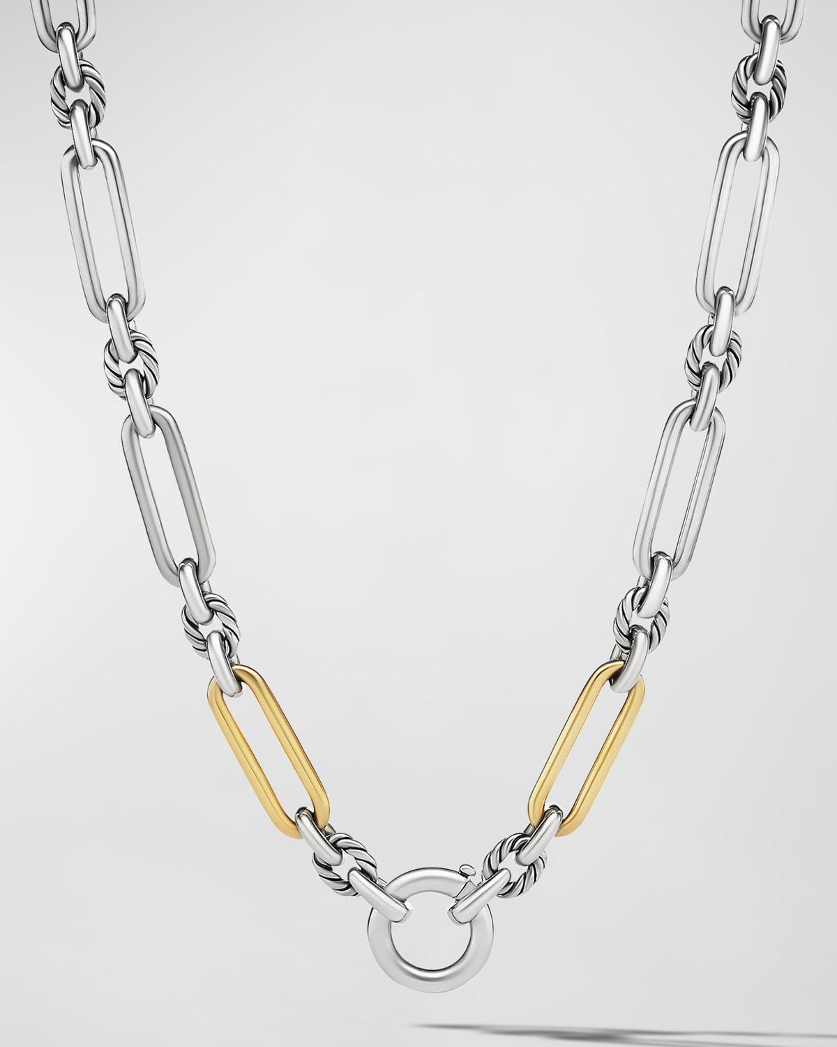 Womens Lexington Chain Necklace with 18K Yellow Gold Product Image