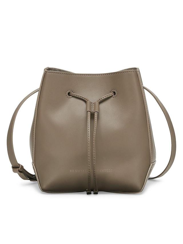 Womens Calfksin Bucket Bag with Monili Product Image