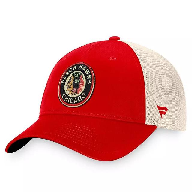 Mens Top of the World Red Houston Cougars Breakout Trucker Snapback Hat Product Image