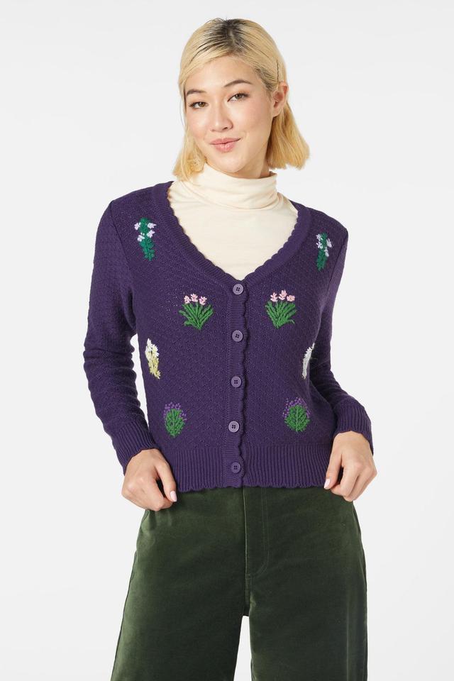 Herb Embroidered Cardi Product Image