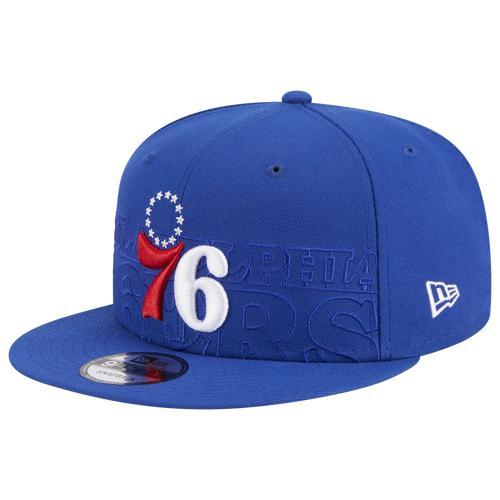 Mens New Era Royal Philadelphia 76ers 2023 NBA Draft 9FIFTY Snapback Hat Product Image