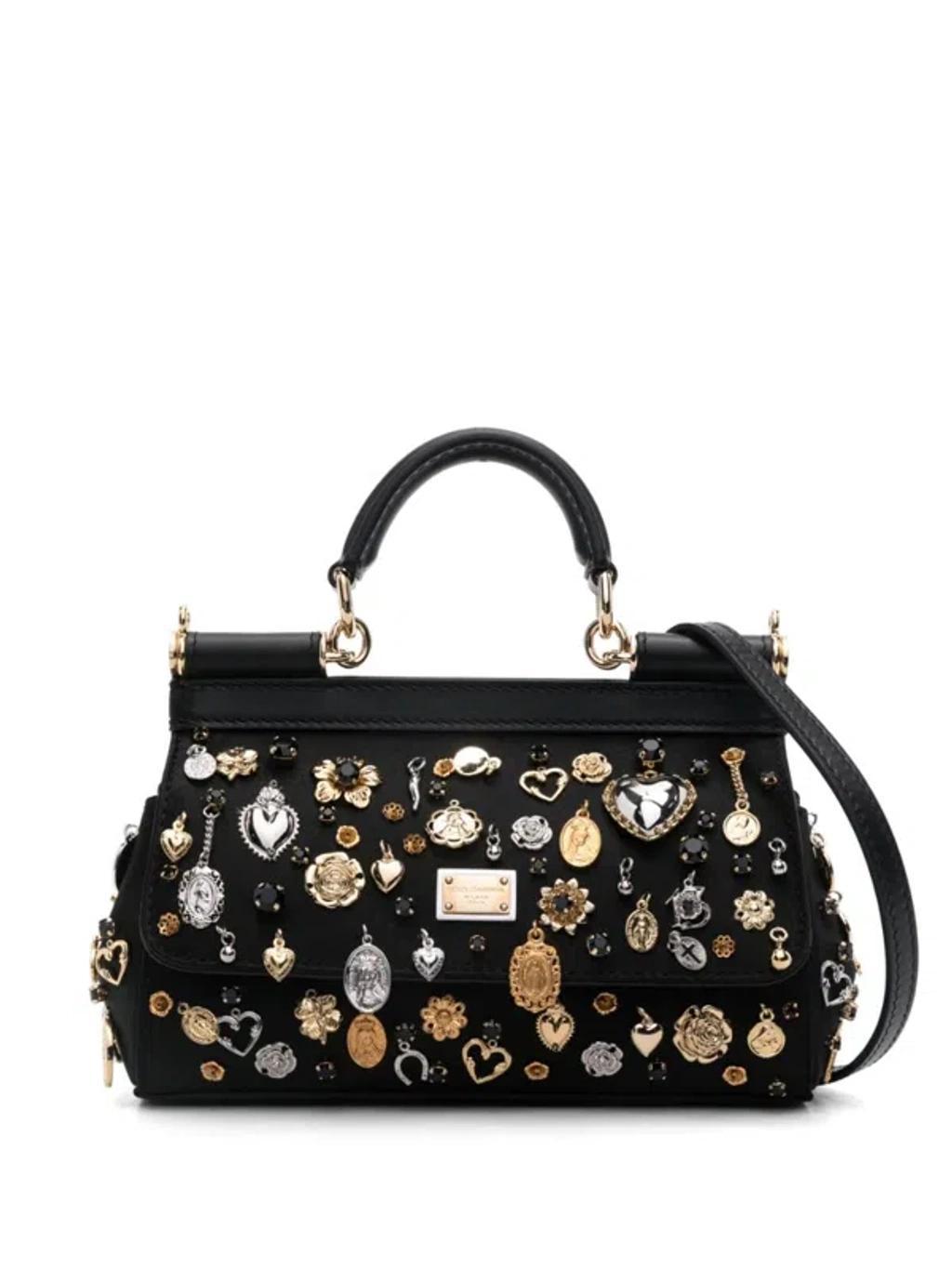 Small Jewel Cross Body Bag In Black product image