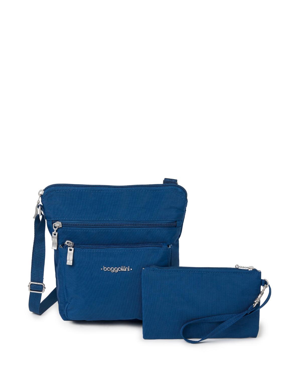 Baggallini Pocket Crossbody Bag with RFID-Blocking Wristlet Product Image