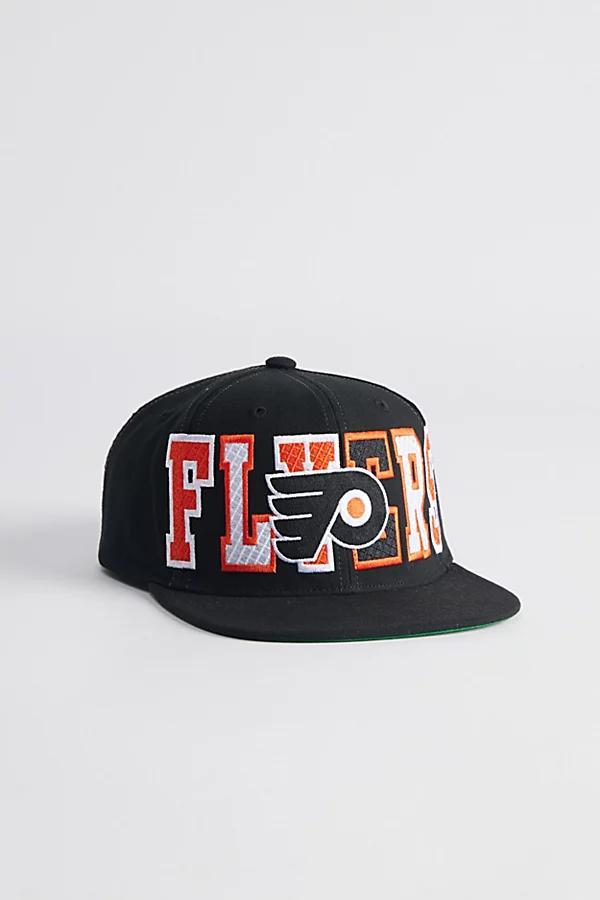 Mitchell & Ness NHL Philadelphia Flyers Varsity Bust Snapback Hat Mens at Urban Outfitters Product Image