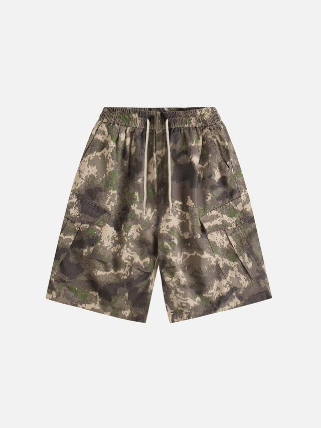 Aelfric Eden Multi-pocket Camouflage Shorts Product Image