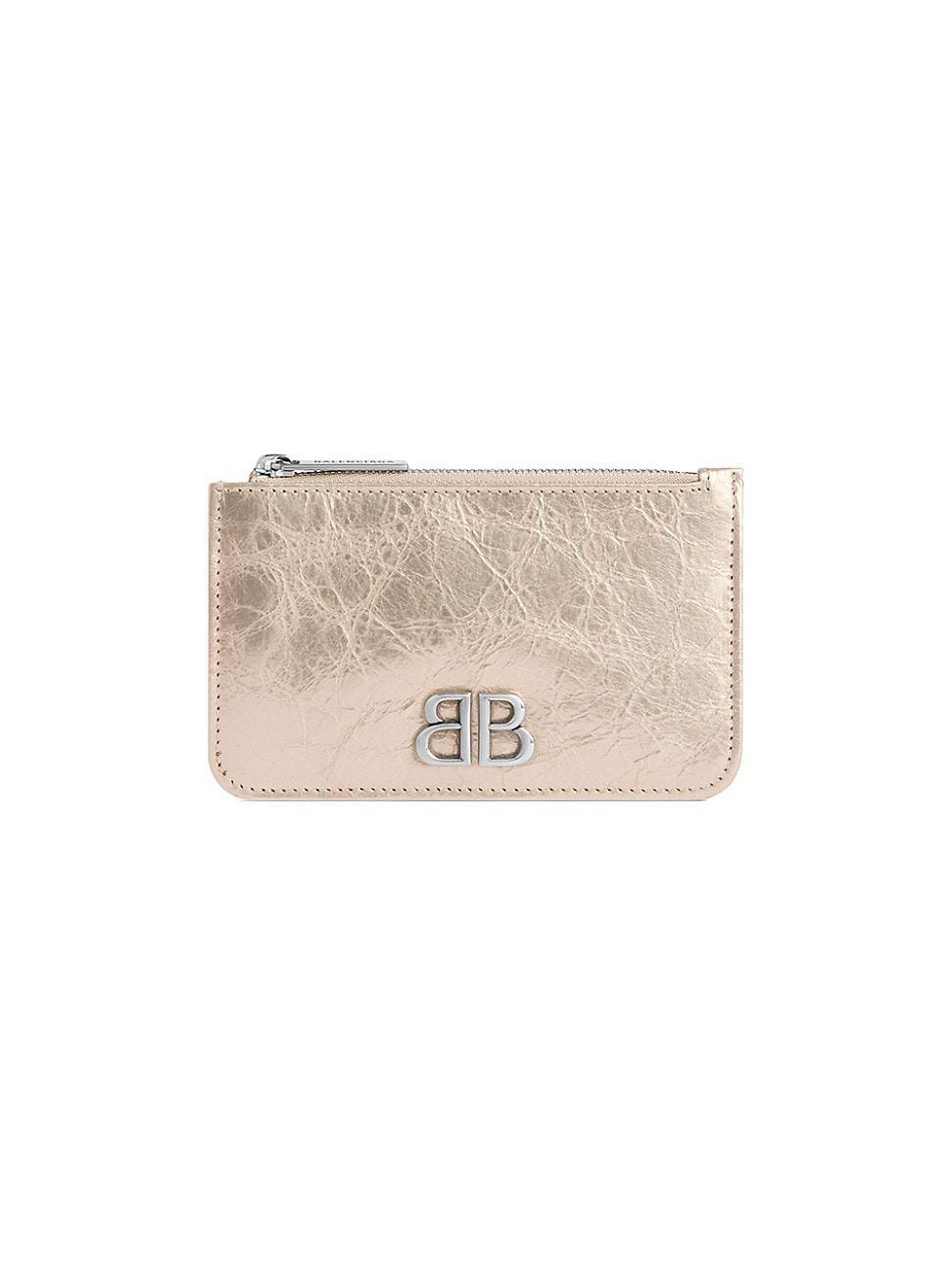 Womens Monaco Long Coin and Card Holder Metallized Product Image