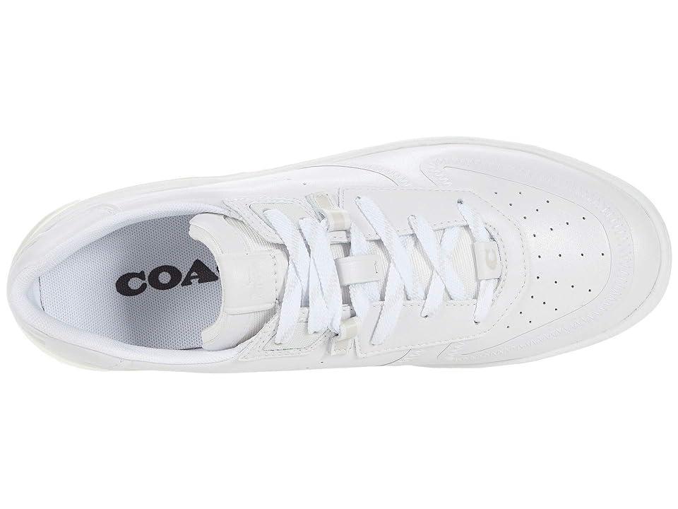 COACH Citysole Leather Court (Optic ) Men's Shoes Product Image