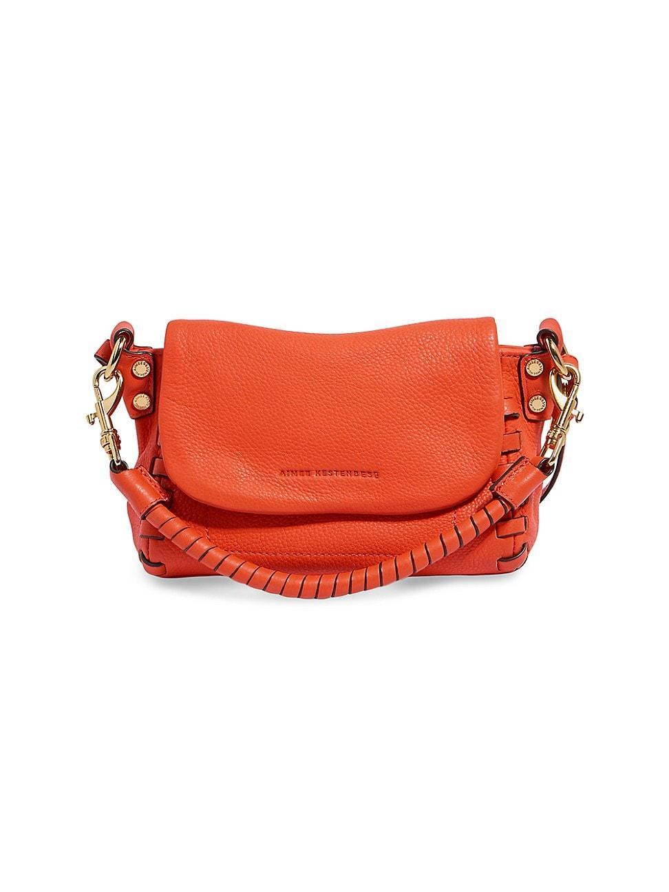 Womens Zen Leather Mini Crossbody Bag Product Image