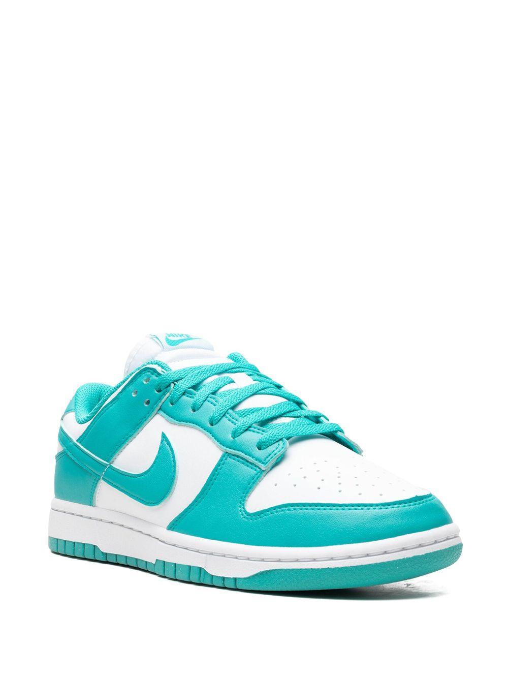 NIKE Dunk Low Retro Sneakers White / Vintage Green In Multi Product Image