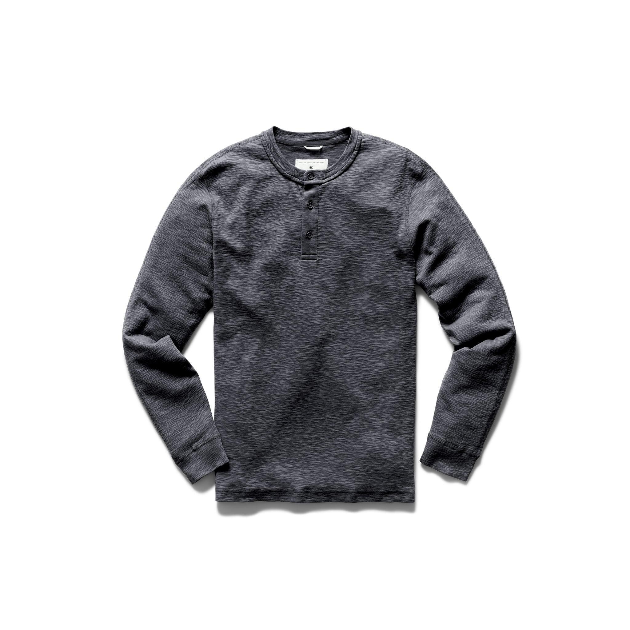 1x1 Slub Henley Male Product Image