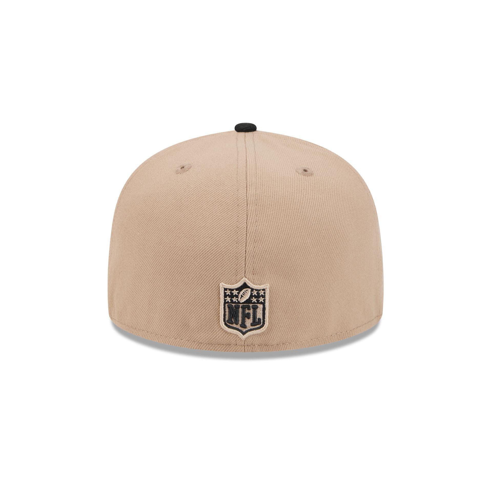 Las Vegas Raiders Camel 59FIFTY Fitted Hat Male Product Image