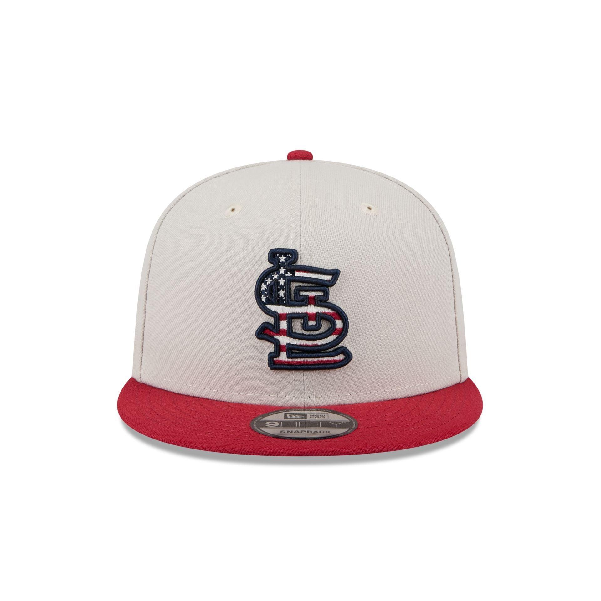 St. Louis Cardinals Independence Day 2024 9FIFTY Snapback Hat Male Product Image