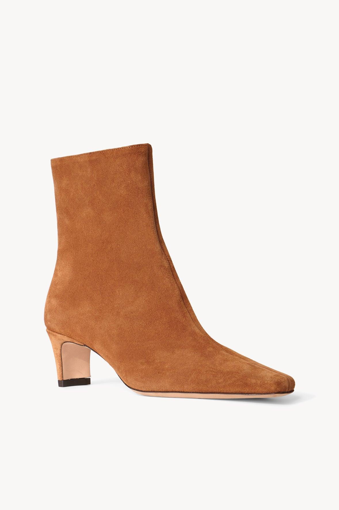 WALLY ANKLE BOOT | TAN SUEDE Product Image