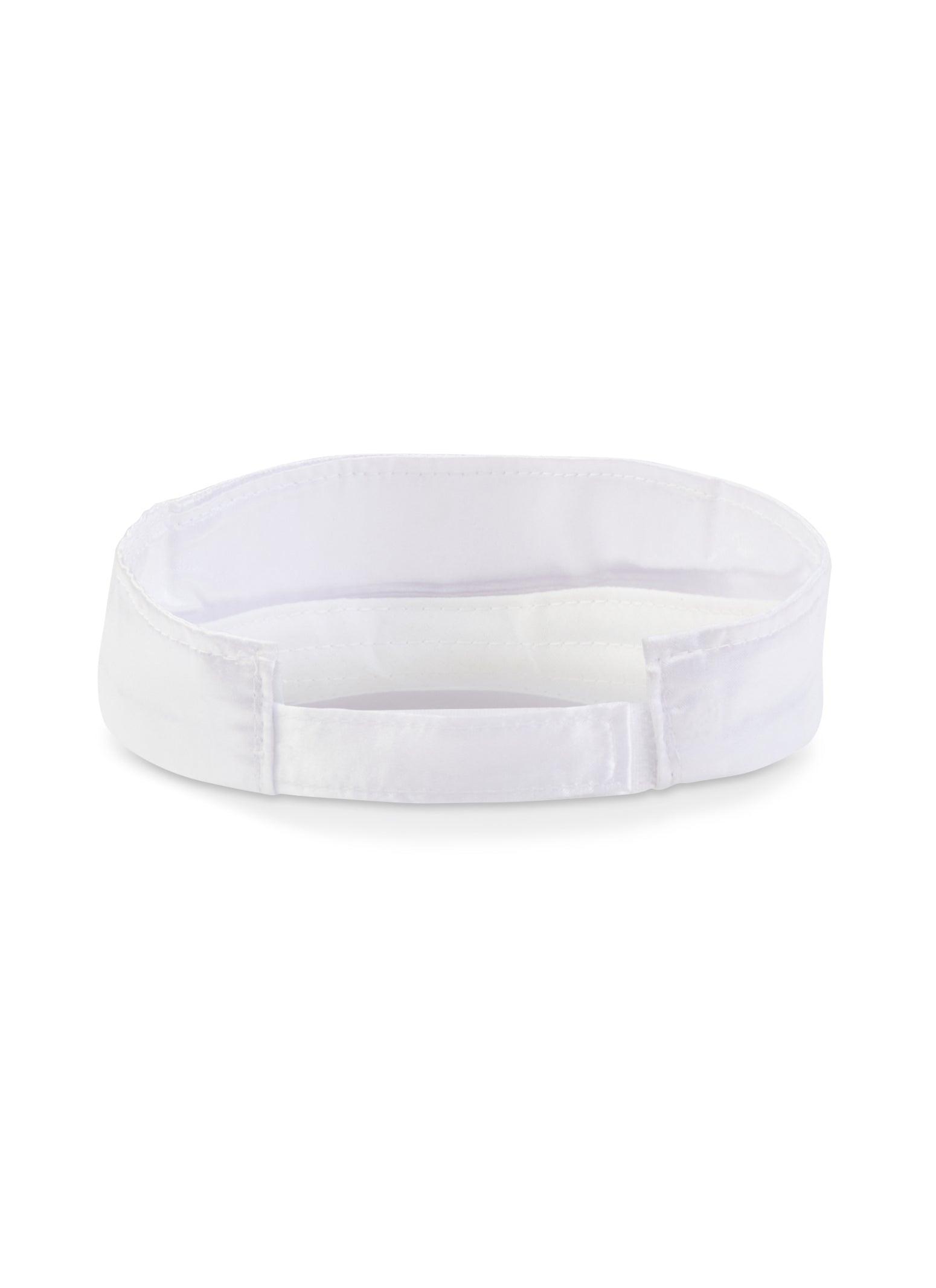 Satin Velcro Strap Visor Female Product Image