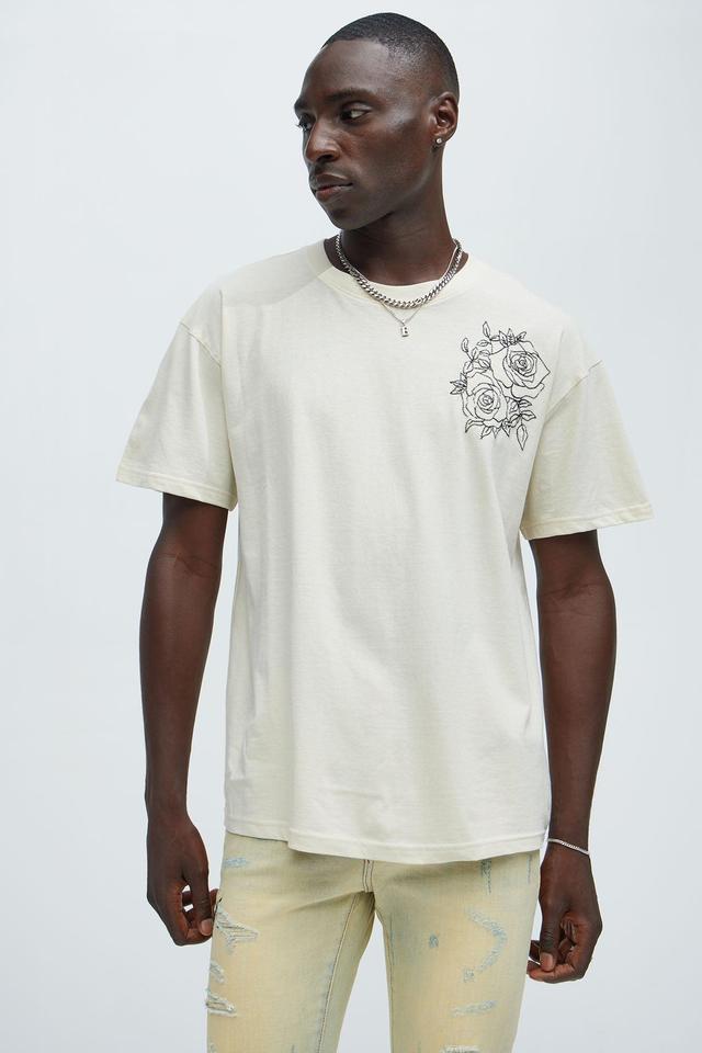 Angel Sends Love Short Sleeve Tee - Cream Product Image