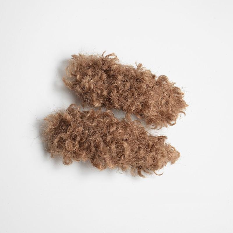 Set of 2: Plain Boucle Hair Clip Product Image