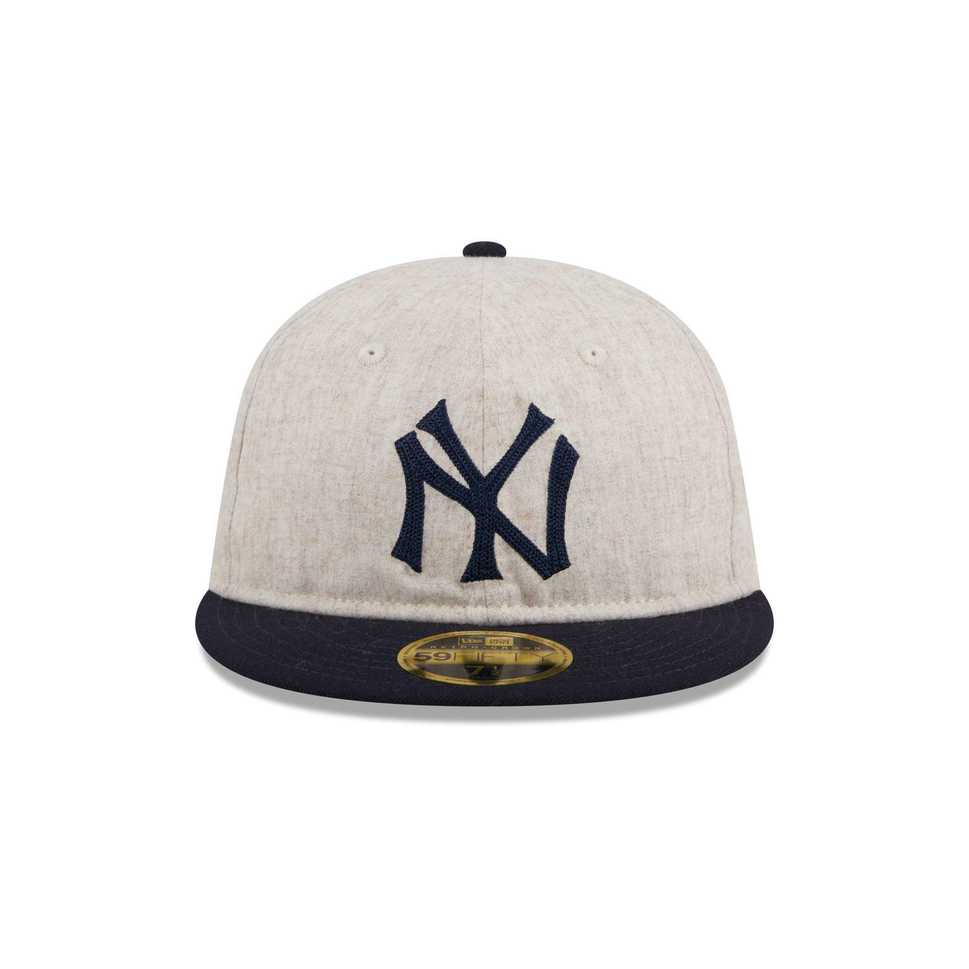 New York Yankees Melton Wool Retro Crown 59FIFTY Fitted Hat Male Product Image