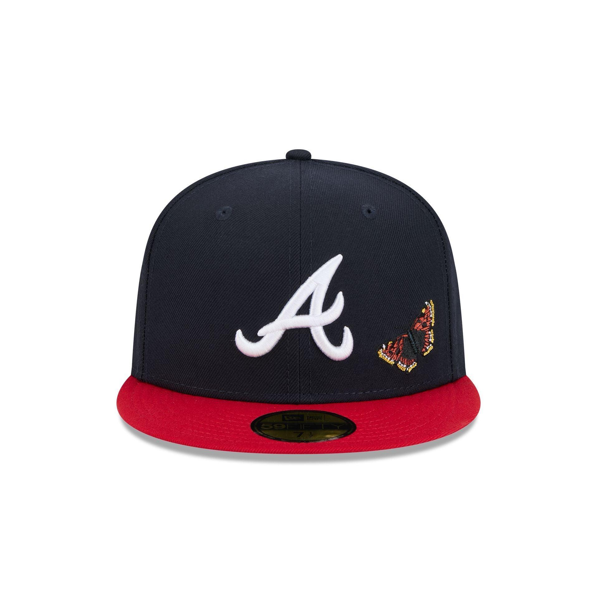 FELT x Atlanta Braves Navy 59FIFTY Fitted Hat Male Product Image