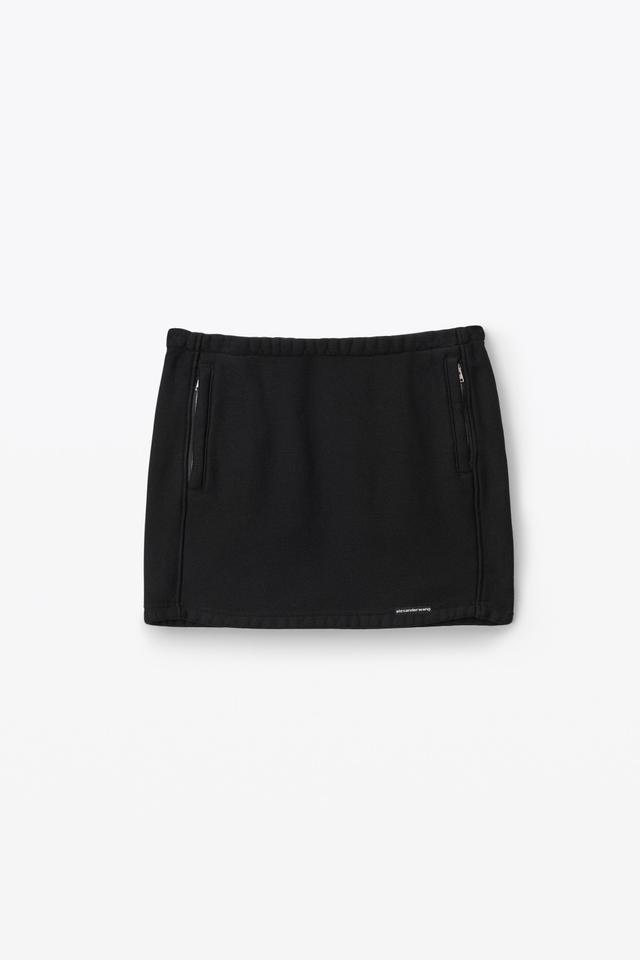 Mini Skirt In Classic Cotton Terry Product Image