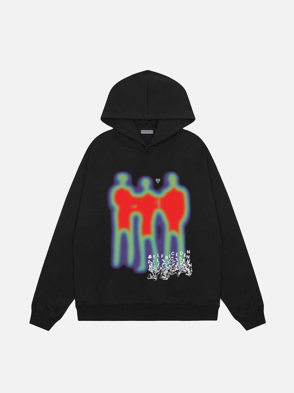 Aelfric Eden Thermal Imaging Print Hoodie Product Image