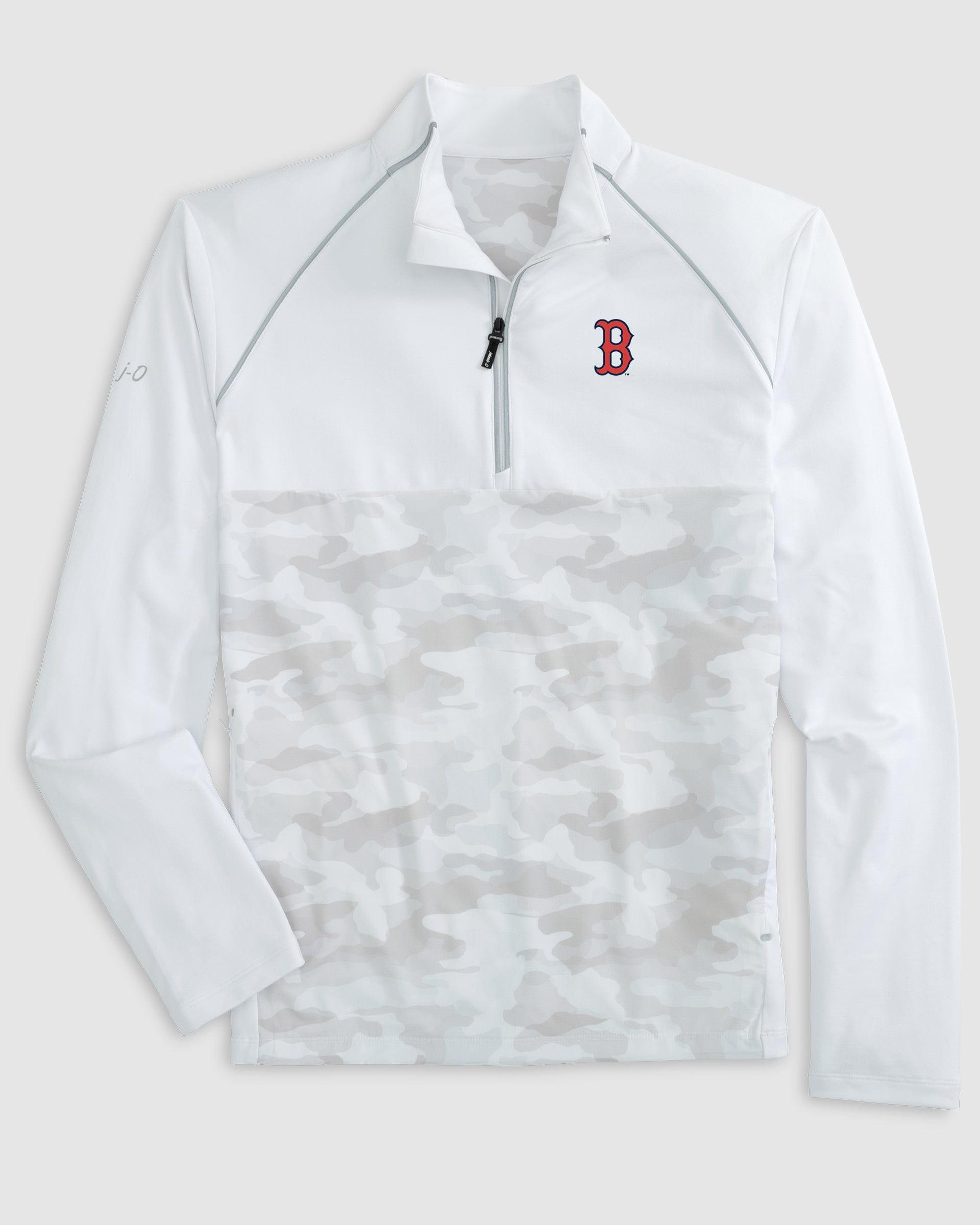 Los Angeles Angels Keiser Camo Mixed Media 1/4 Zip Male Product Image