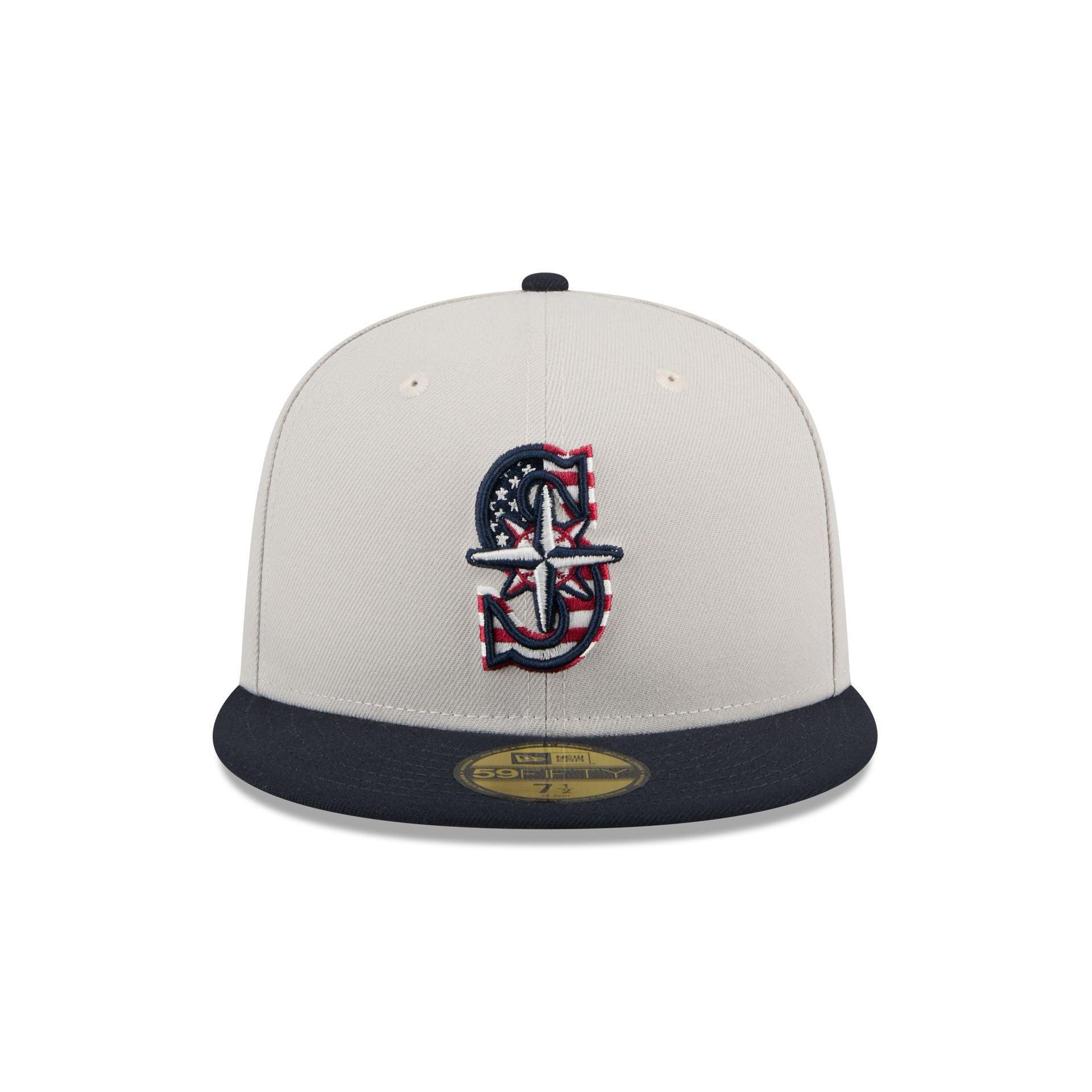 Seattle Mariners Independence Day 2024 59FIFTY Fitted Hat Male Product Image