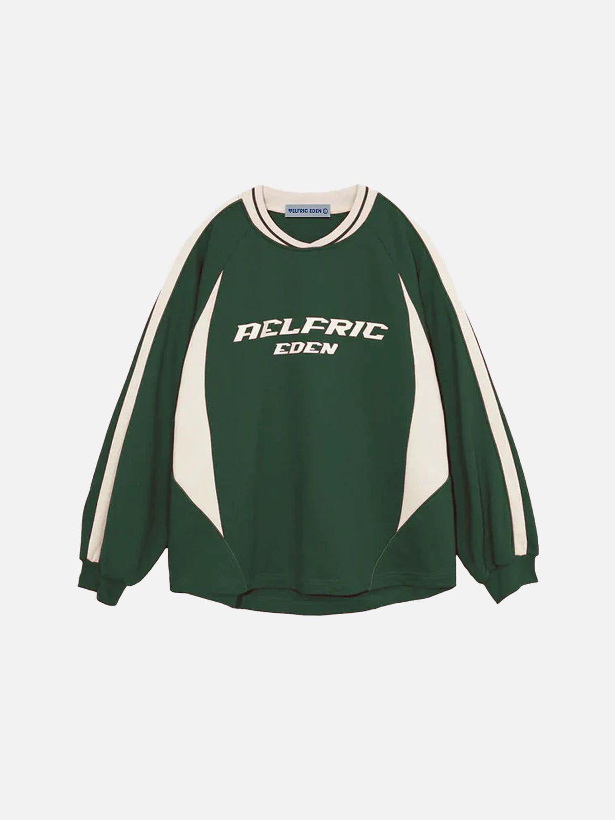 Aelfric Eden Vintage patchwork Sweatshirt Product Image