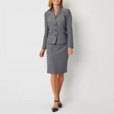 Le Suit 2-pc. Knee Length Skirt Suit Product Image