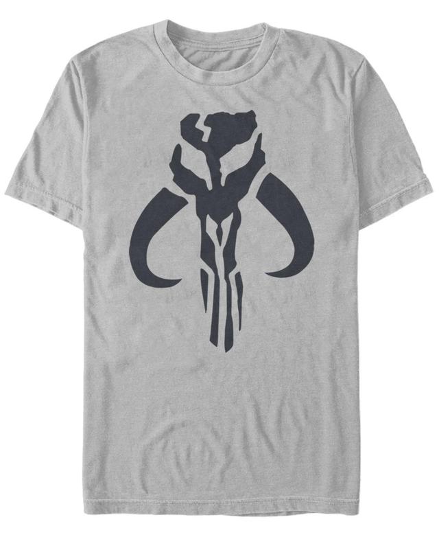 Fifth Sun Star Wars The Mandalorian Mythosaur Skull Logo Short Sleeve Mens T-shirt Product Image