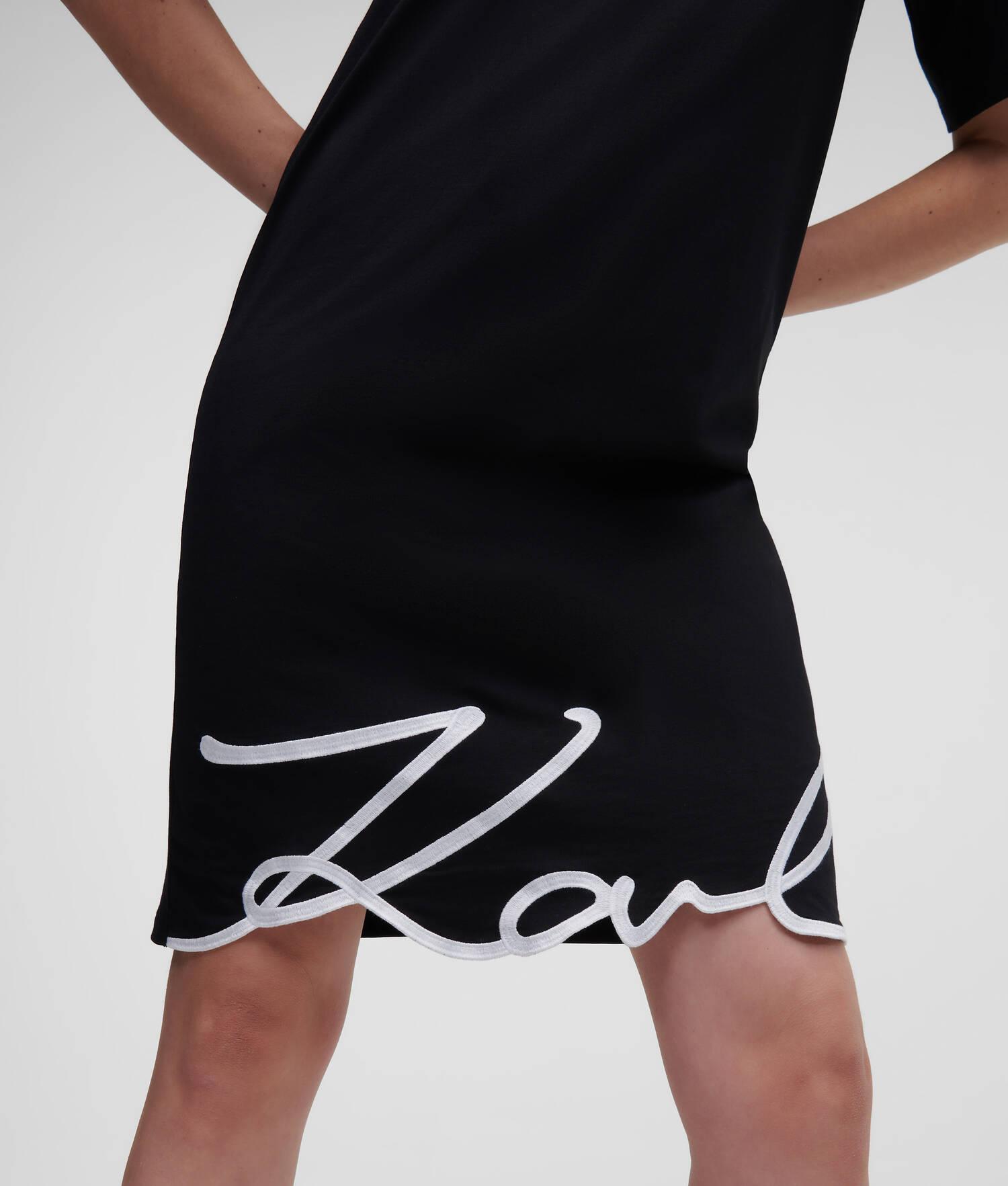 KARL SIGNATURE HEM T-SHIRT DRESS Product Image