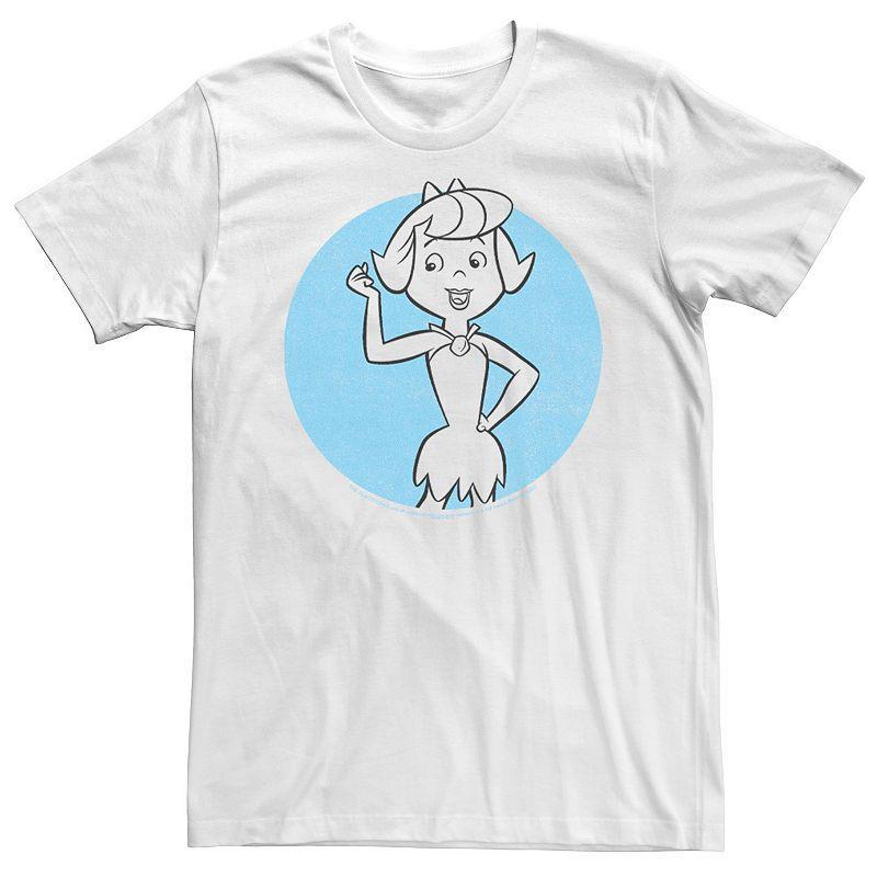 Mens The Flintstones Betty Circle Portrait Tee Product Image