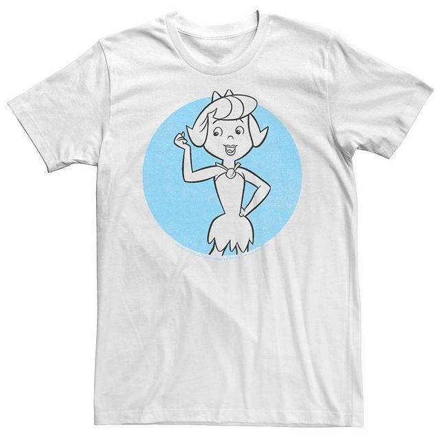 Mens The Flintstones Betty Circle Portrait Tee Product Image