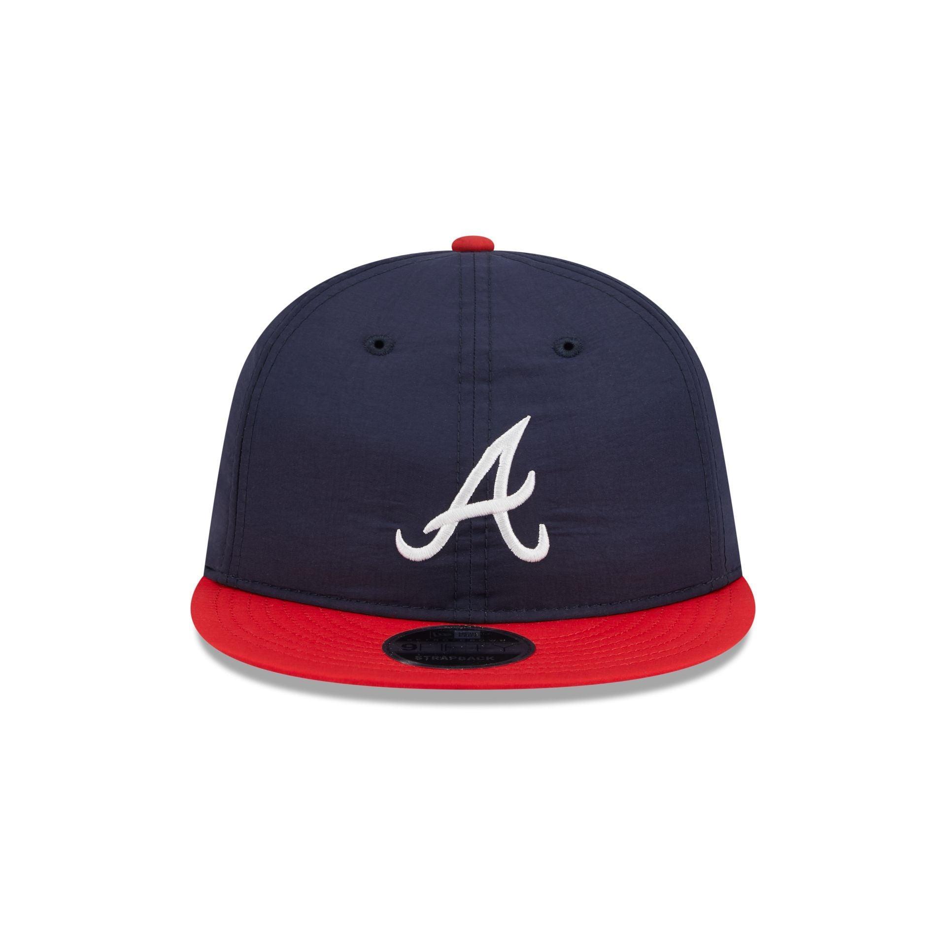 Atlanta Braves Team Color Retro Crown 9FIFTY Adjustable Hat Male Product Image