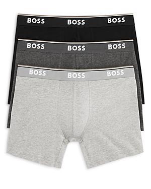 BOSS 3-Pack Power Stretch Cotton Boxer Briefs Product Image