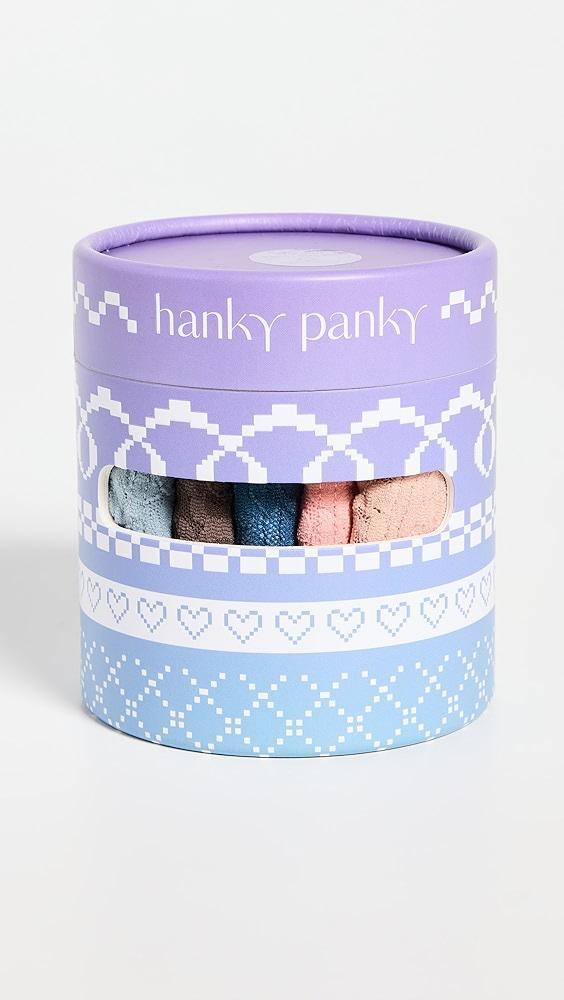 Hanky Panky 5 Pack Low Rise Thongs | Shopbop Product Image