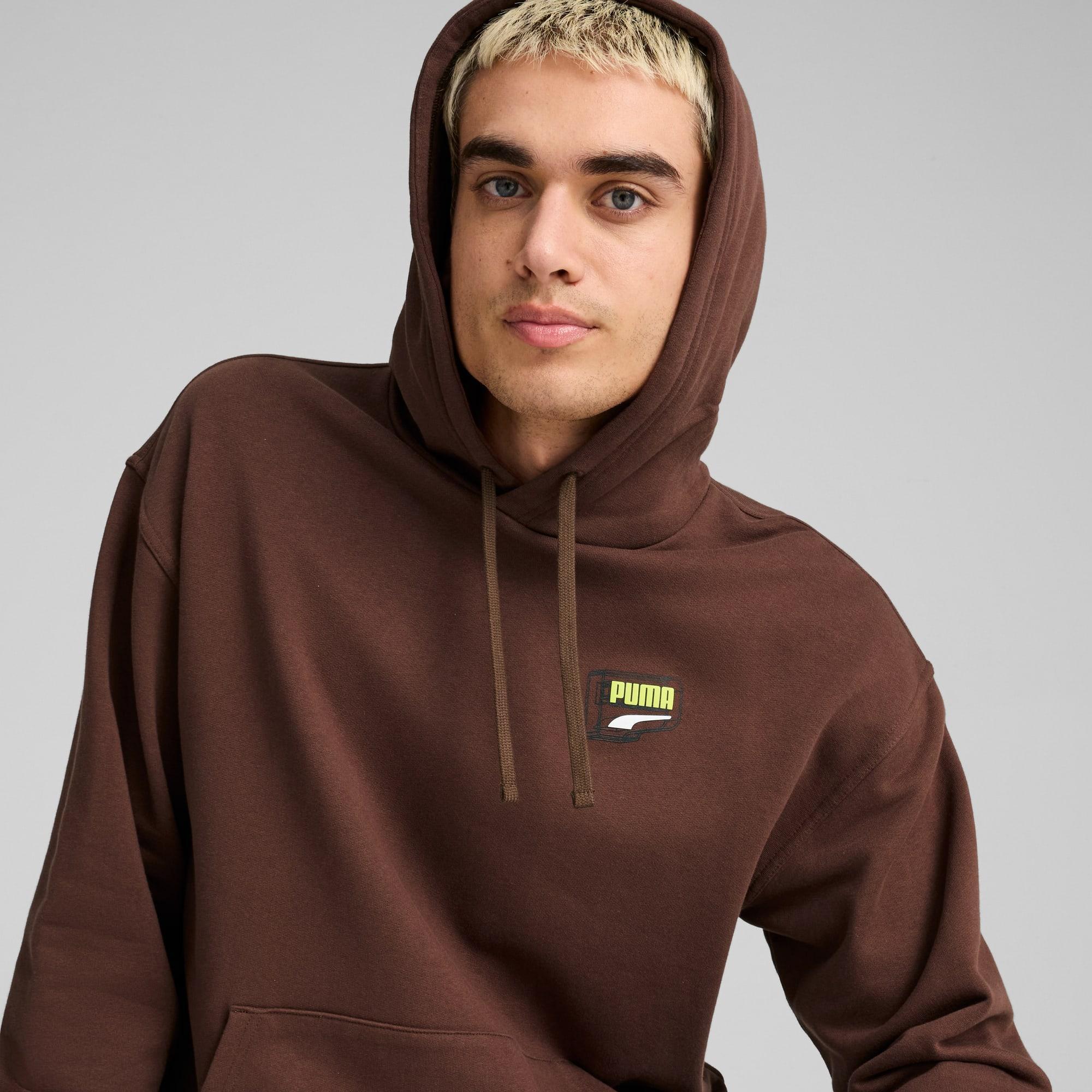 DOWNTOWN Graphic Hoodie Men Product Image