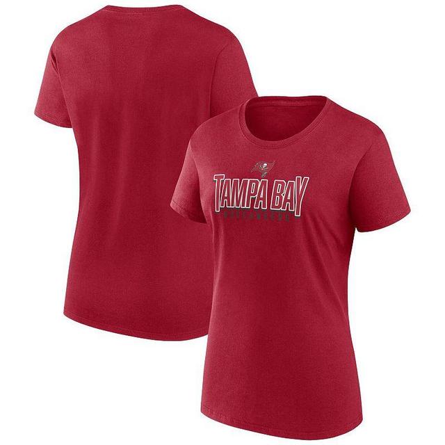 Womens Fanatics Branded Tampa Bay Buccaneers Sideline Route T-shirt Product Image