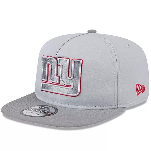 Mens New Era Gray New York Giants 2024 NFL Training Camp Golfer Snapback Hat Product Image