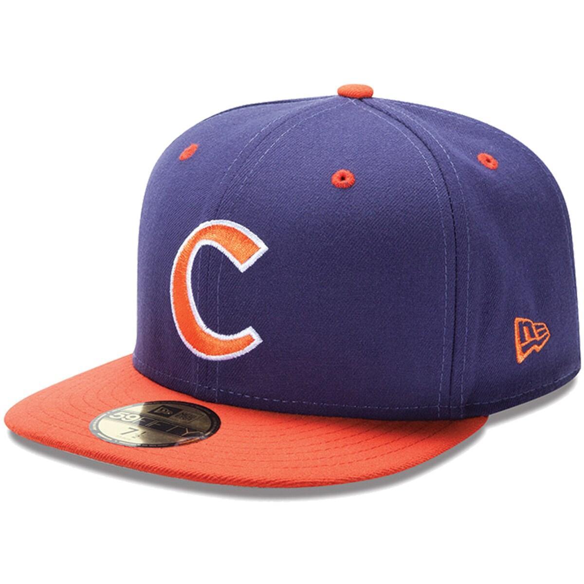 New Era Mens Clemson Tigers 59FIFTY Basic Fitted Cap Product Image