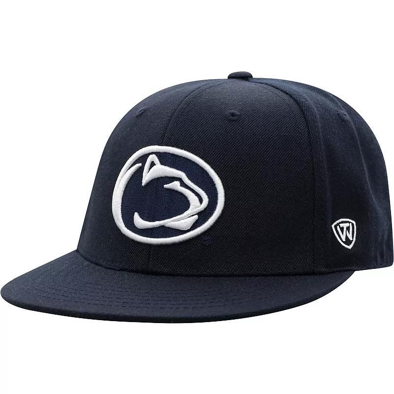 Mens Navy Penn State Nittany Lions Team Color Fitted Hat Product Image