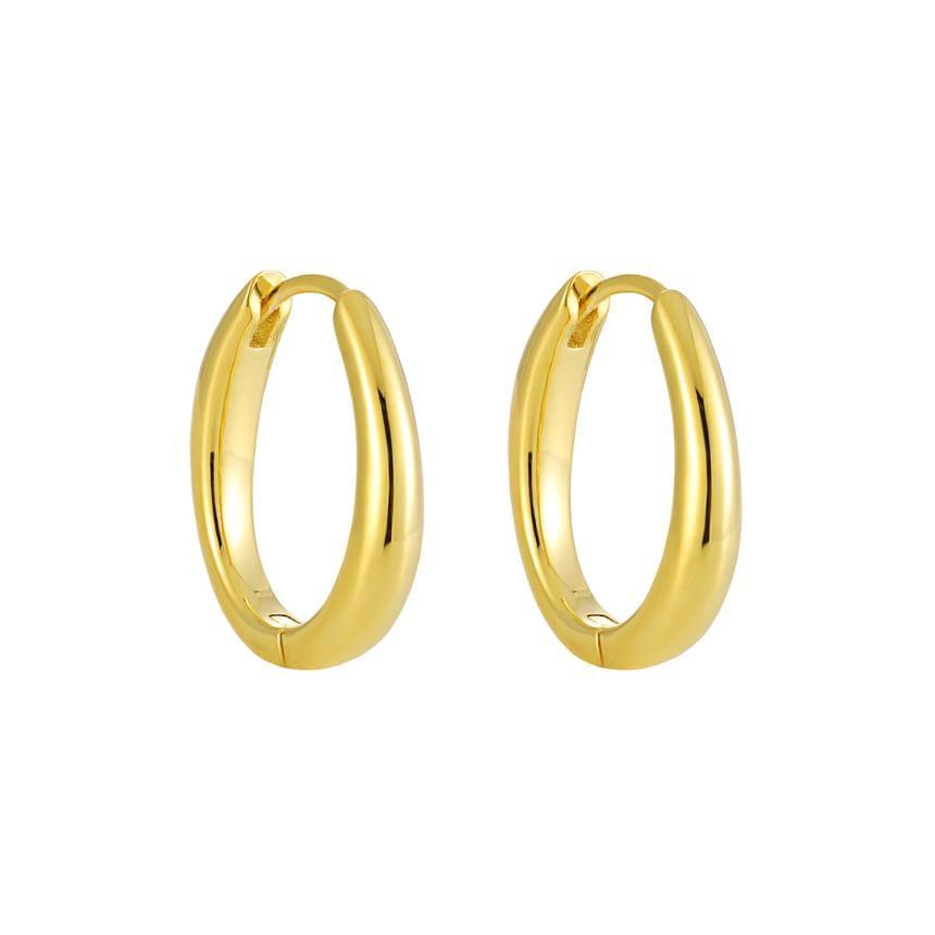 925 Sterling Silver Hoop Earring Product Image