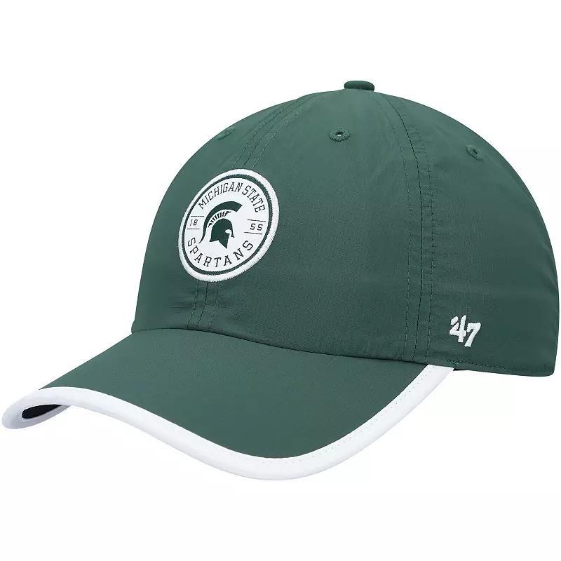 Mens 47 Green Michigan State Spartans Microburst Clean Up Adjustable Hat Product Image