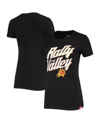 Womens Sportiqe Heathered Black Phoenix Suns Rally the Valley Davis T-shirt Product Image