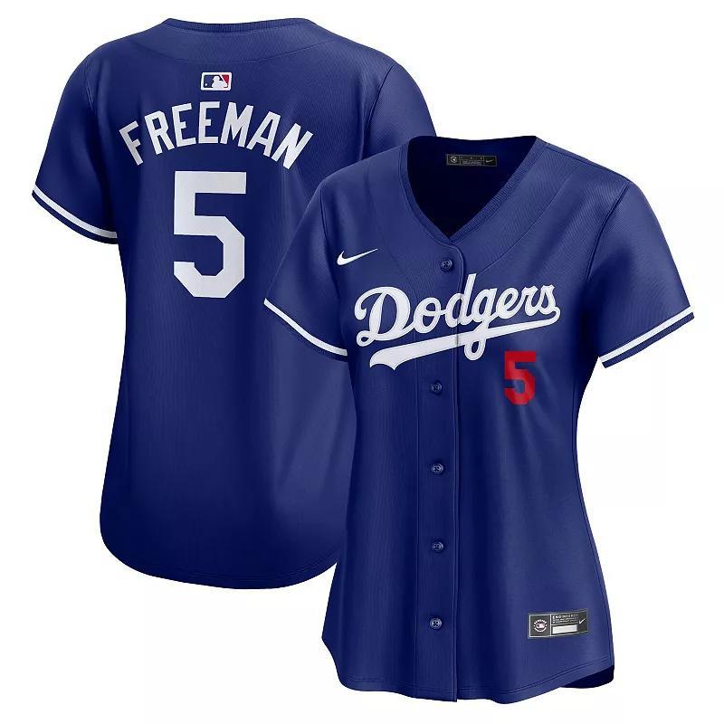 Womens Nike Freddie Freeman Royal Los Angeles Dodgers Alternate Limited Player Jersey Product Image